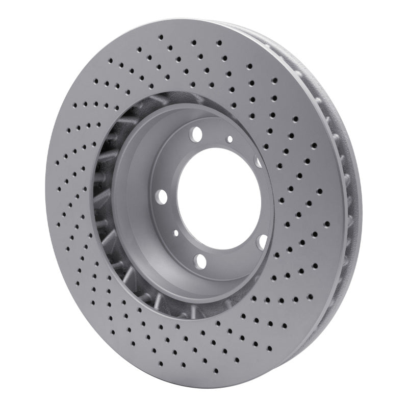 DFC 99-23 Porsche 718 Boxster Left Front Drilled GeoSPEC Coated Rotor
