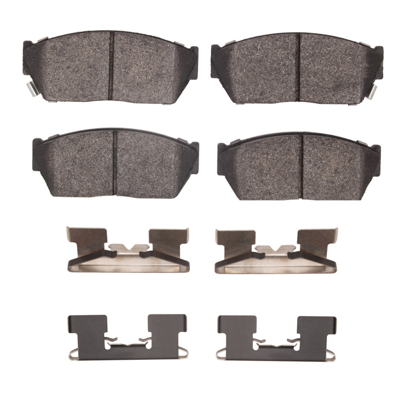 DFC 83-87 Honda Civic Front 5000 Advanced Semi Metallic Brake Pads and Hardware Kit