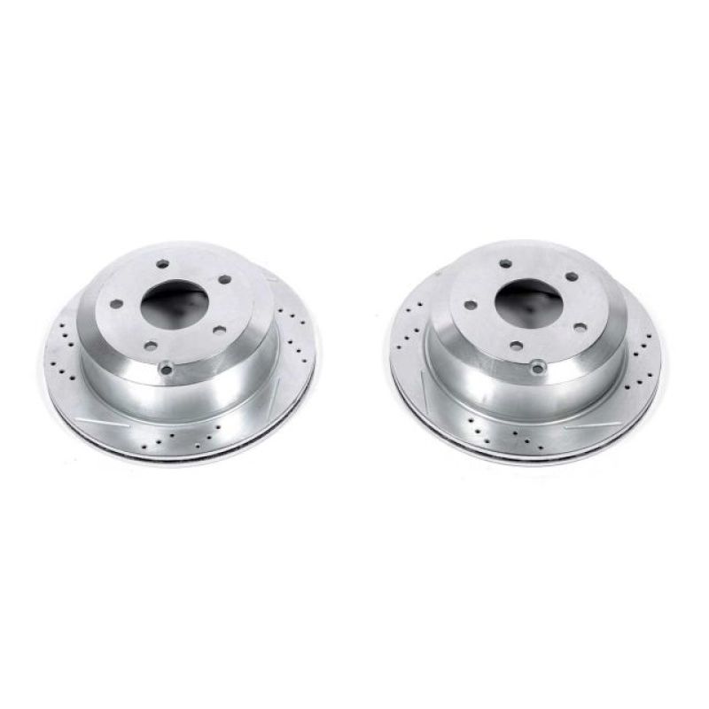 PowerStop Power Stop 05-06 Pontiac GTO Rear Evolution Drilled & Slotted Rotors - Pair