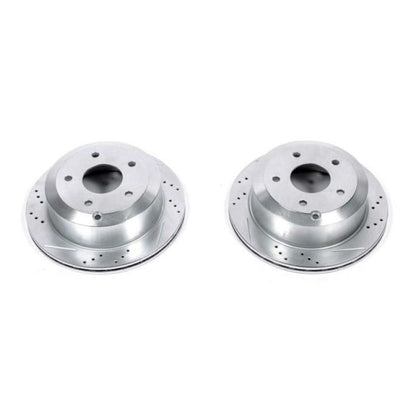 PowerStop Power Stop 05-06 Pontiac GTO Rear Evolution Drilled & Slotted Rotors - Pair