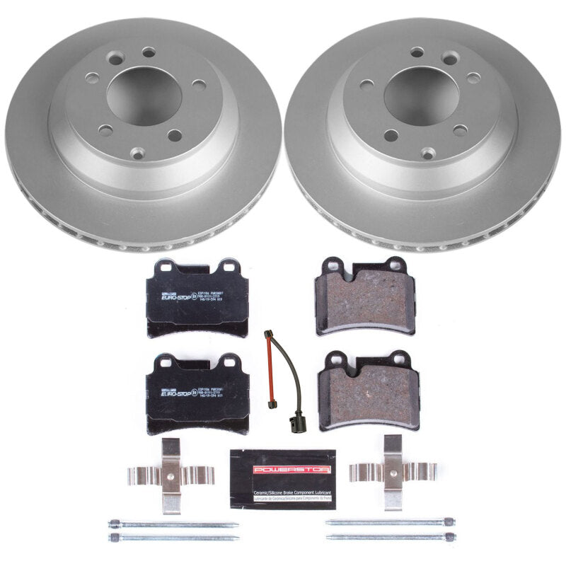 PowerStop Power Stop 2006 Volkswagen Touareg Rear Euro-Stop Brake Kit