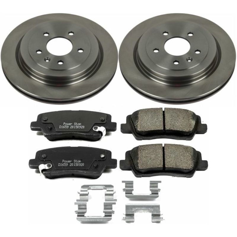 PowerStop Power Stop 13-15 Cadillac ATS Rear Autospecialty Brake Kit