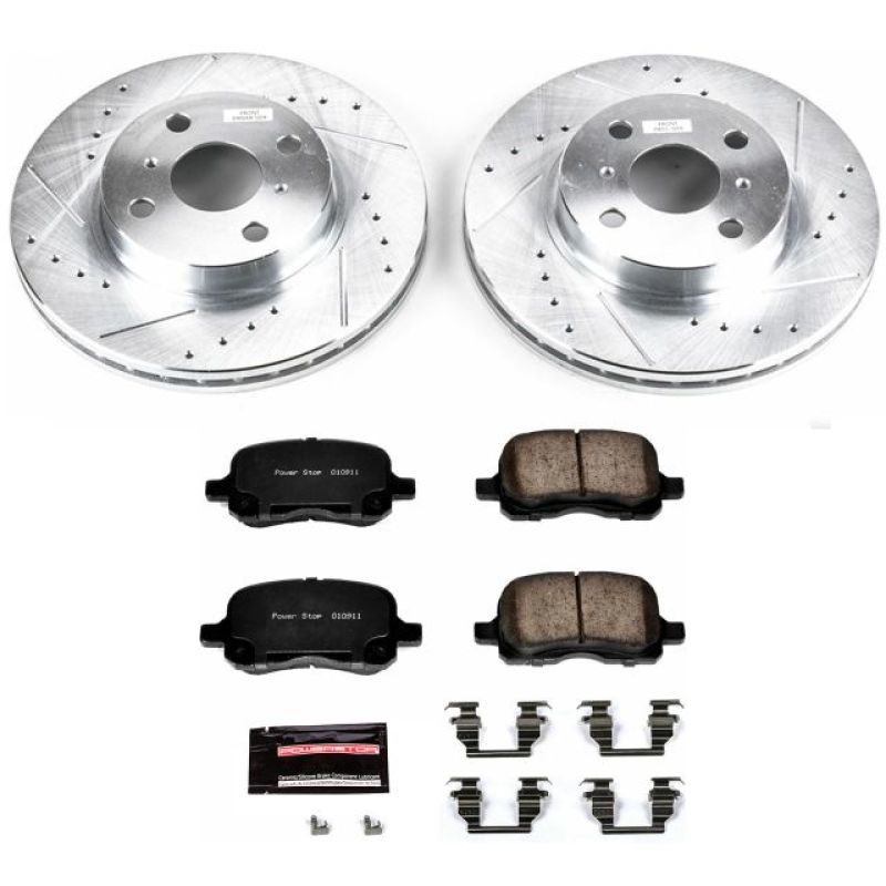 PowerStop Power Stop 98-02 Chevrolet Prizm Front Z23 Evolution Sport Brake Kit