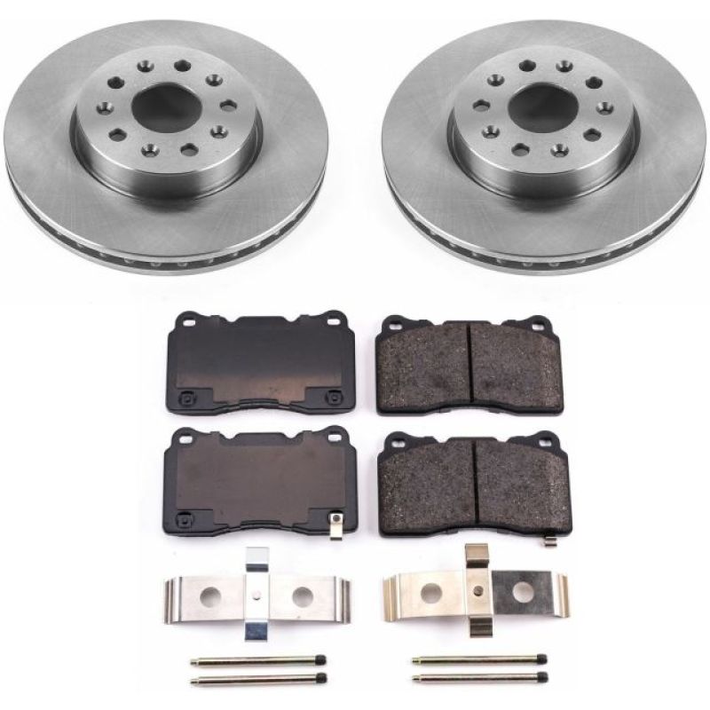PowerStop Power Stop 14-18 Cadillac CTS Front Autospecialty Brake Kit