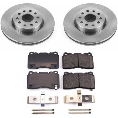 PowerStop Power Stop 14-18 Cadillac CTS Front Autospecialty Brake Kit