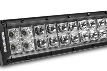 Go Rhino Xplor Bright Series Dbl Row LED Light Bar (Side/Track Mount) 21.5in. - Blk