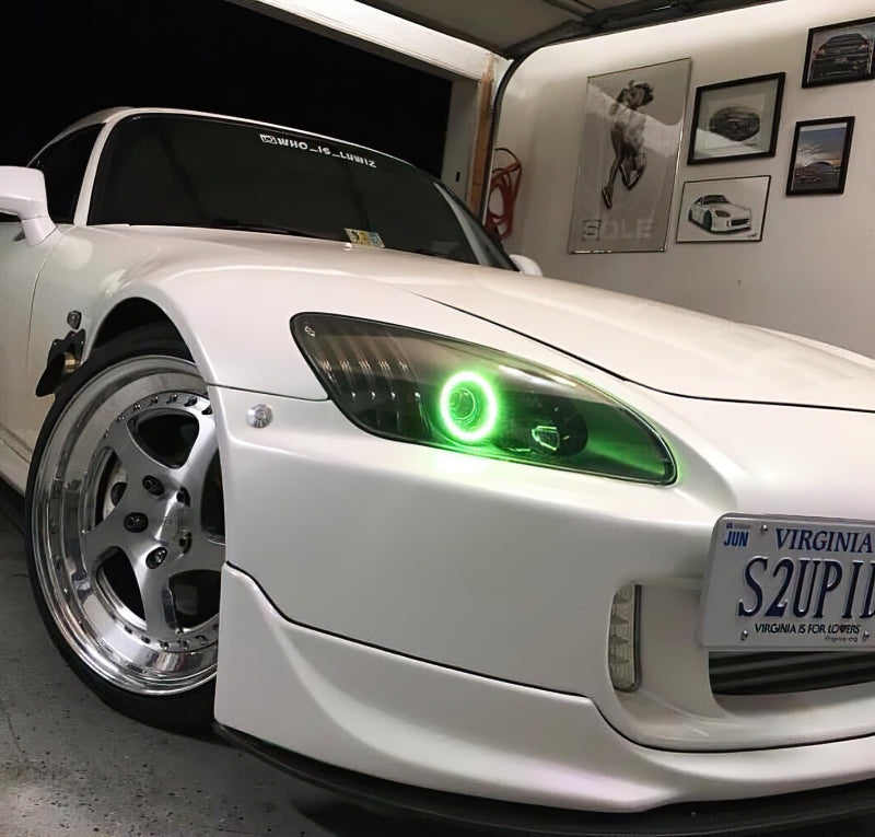 ORACLE Lighting Oracle Honda S00 99-09 Halo Kit - ColorSHIFT w/o Controller