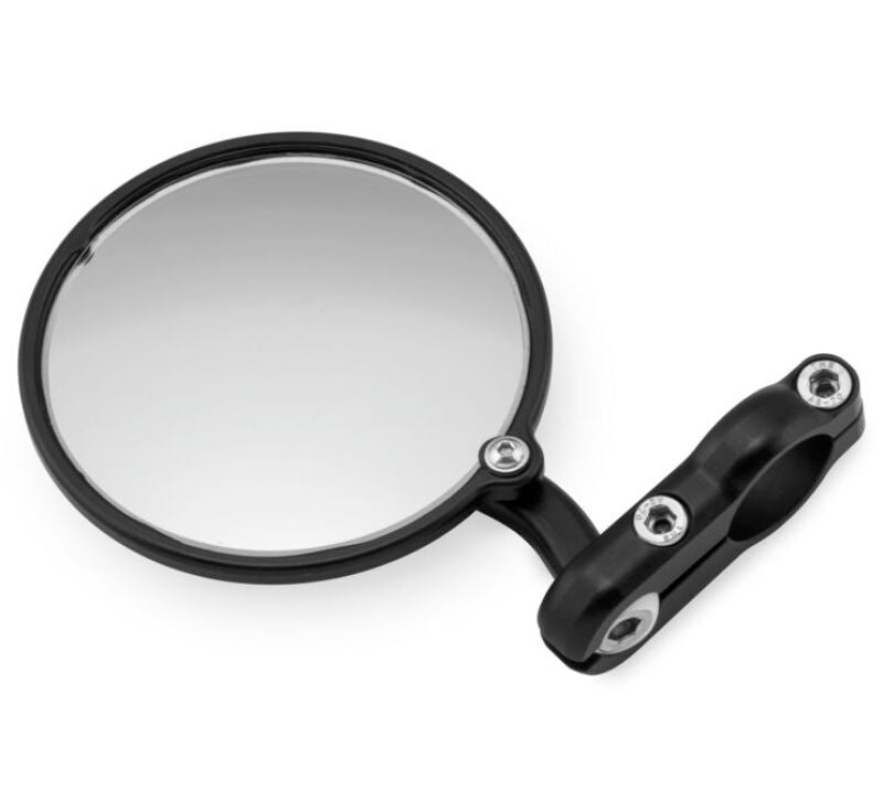 CRG Constructors CRG Hindsight EXO Folding 3 in. Round Bar-End Mirror Left - Black