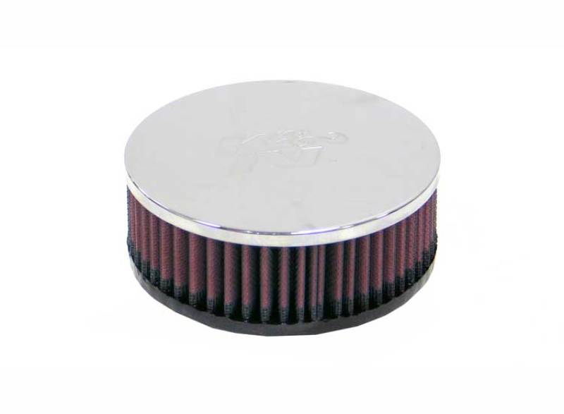 K&N Engineering K&N Universal Round Clamp-On Air Filter 2in. Flange / 5-3/8in. OD / 2in. Height