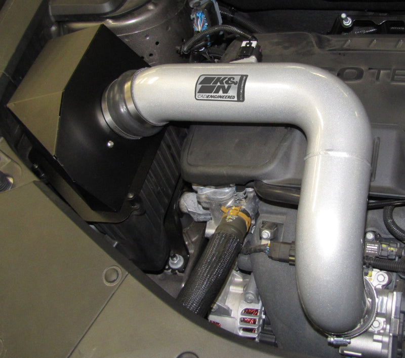 K&N Engineering K&N 10 GMC Terrain / 10 Chevy Equinox 2.4L-L4 Silver High Flow Performance Kit