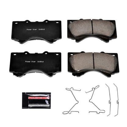 PowerStop Power Stop 08-11 Lexus LX570 Front Z23 Evolution Sport Brake Pads w/Hardware