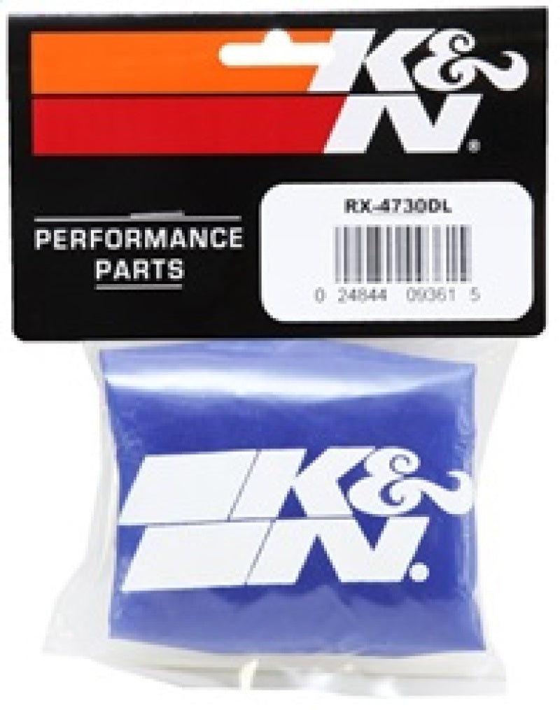 K&N Engineering K&N Drycharger Air Filter Wrap Blue for RX-4730