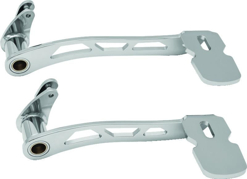 Kuryakyn Girder Extended Brake Pedal 14 and Up Without Fairing Lowers Chrome