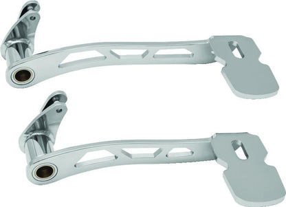Kuryakyn Girder Extended Brake Pedal 14 and Up Without Fairing Lowers Chrome