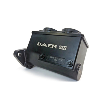 Baer Brakes Ford/GM 1in Bore Remaster 2-Bolt Right Port Master Cylinder Assembly - Black