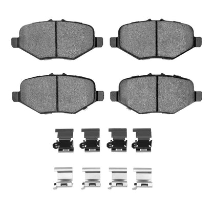 R1 Concepts R1 13-19 Ford Taurus (Excl SHO) Rear Optimum OE Pads & Hardware Kit