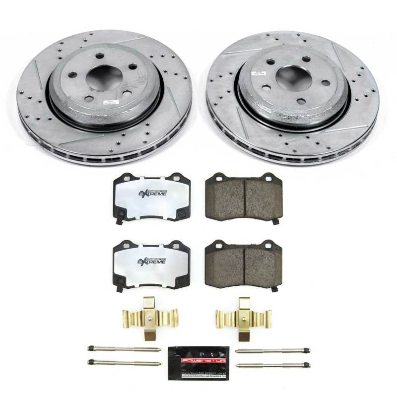 PowerStop Power Stop 18-21 Jeep Grand Cherokee Rear Z36 Truck & Tow Brake Kit