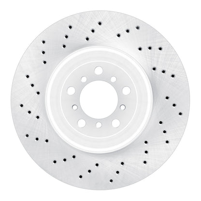 DFC 15-20 BMW M4 Left Front Drilled Brake Rotor