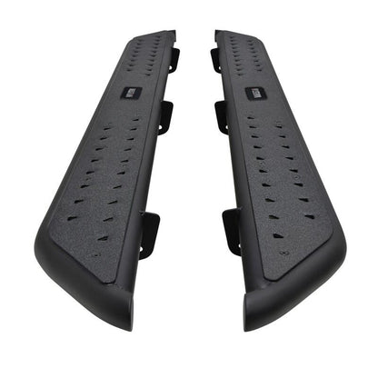 Westin 14-18 Chevrolet/GMC Silv/Seirra 1500 Double Cab Outlaw Nerf Step Bars - Textured Black