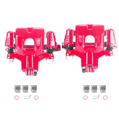 PowerStop Power Stop 00-04 Toyota Avalon Rear Red Calipers w/Brackets - Pair