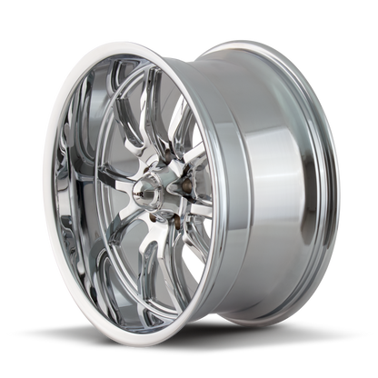 Ridler Wheels Ridler 650 18x9.5 / 5x114.3 BP / 0mm Offset / 83.82mm Hub Chrome Wheel