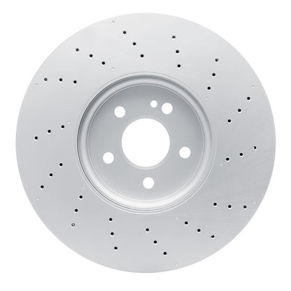 DFC 20-22 Mercedes-Benz A35 AMG Front Drilled Hi-Carbon Alloy Geomet Coated Rotor