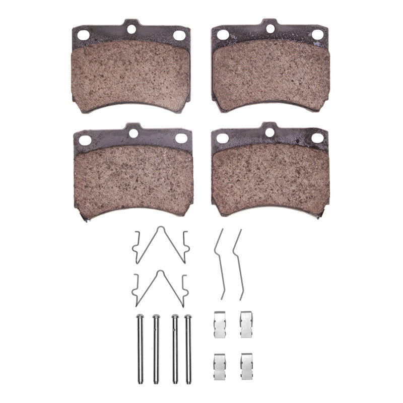 R1 Concepts R1 1988-1993 Ford Festiva Front R1 Semi Met Pads & Hardware Kit