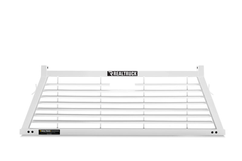 BackRack 99-23 Ford F-250/350 SD Louvered Rack Frame ONLY (Req. HW) - White