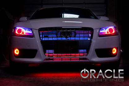 ORACLE Lighting Oracle 07-13 Audi A5 LED Headlight Halo Kit - Red