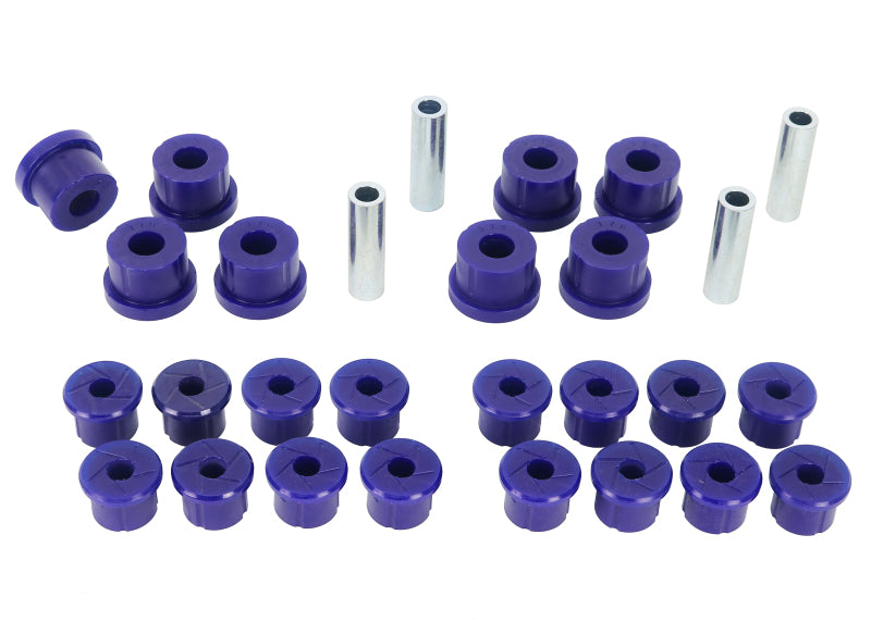 SuperPro 1986-1993 Suzuki Samurai JA Suzuki Samurai Front & Rear Leaf Spring & Shackle Bushing Kit