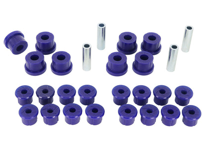 SuperPro 1986-1993 Suzuki Samurai JA Suzuki Samurai Front & Rear Leaf Spring & Shackle Bushing Kit