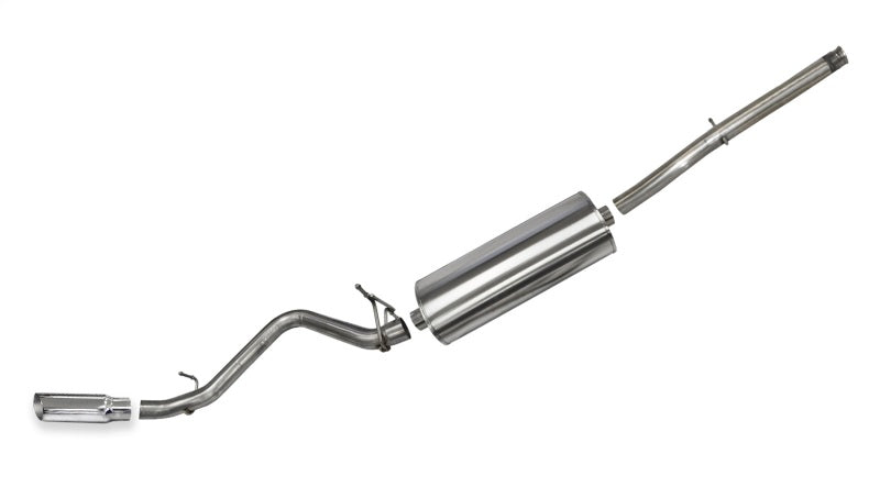 CORSA Performance Corsa 2014-19 Chevy Silverado Cred Cab/Standard Bed 1500 5.3L V8 Polished Sport Single Side Exhaust
