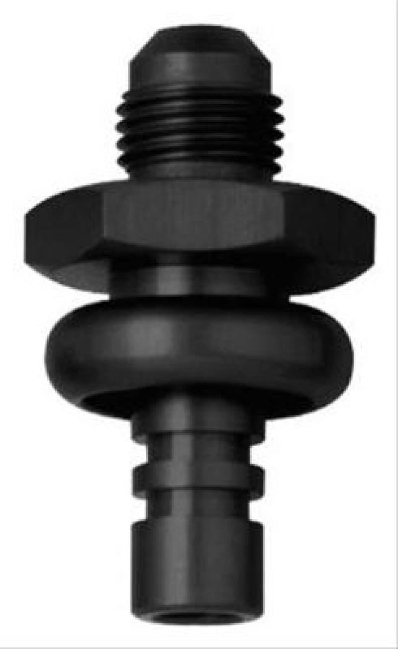 Fragola -6AN x Ford E.F.I. Return .435in Shank - Black