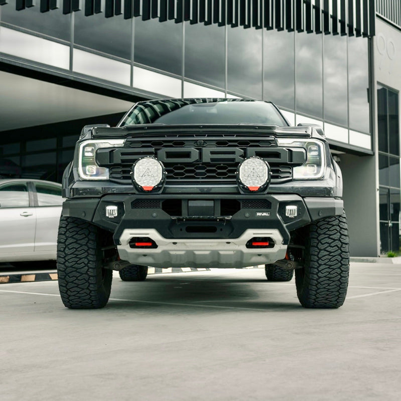 Rival 4x4 RIVAL 24-26 Ford Ranger Raptor Front Aluminum Bumper w/Winch Mount and Recovery Points