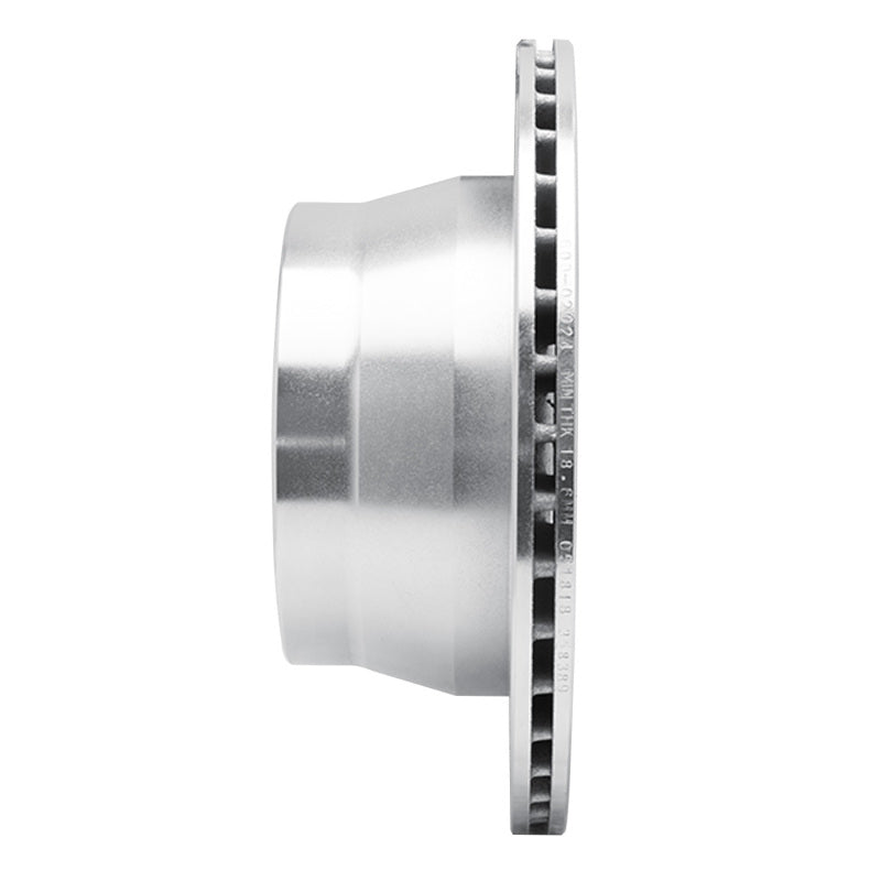 R1 Concepts R1 87-89 Porsche 944 Except Turbo Rear Left Drilled & Slotted Silver Brake Rotor
