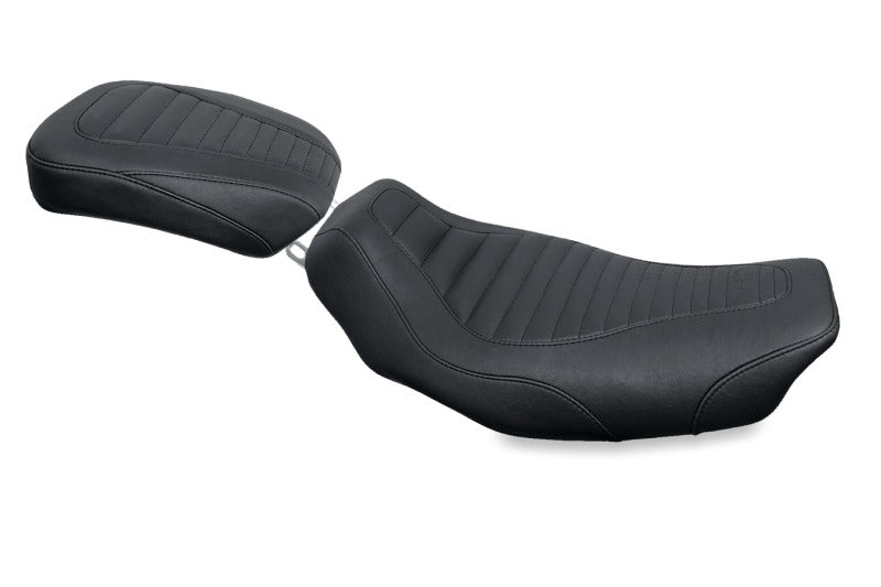 Mustang Motorcycle Mustang 08-21 Harley Electra Glide Std,Rd Glide,Rd King,Str Glide Tripper Passenger Seat - Black