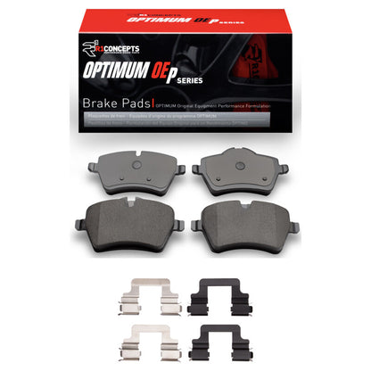 R1 Concepts R1 02-15 Mini Cooper Countryman Front Optimum OE Pads & Hardware Kit
