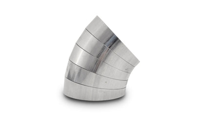 Vibrant Vertical 304 SS Nominal 3 in. Oval / 3.10 in. Centerline Radius, 9 degree per cut -Set of 5