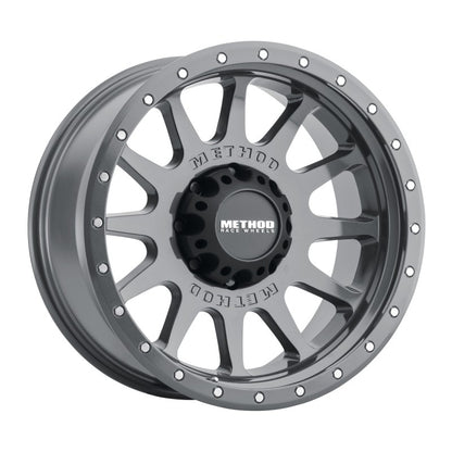 Method Wheels Method MR605 NV 20x10 -24mm Offset 8x170 124.9mm CB Gloss Titanium Wheel