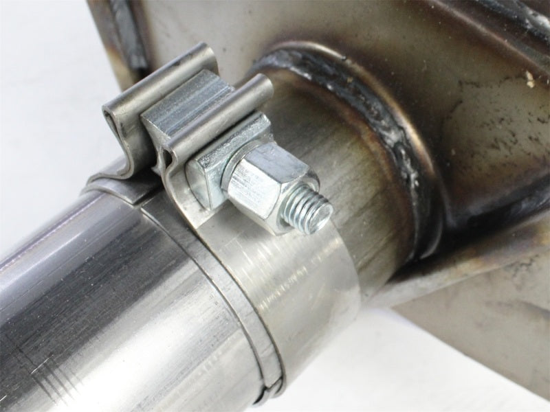 aFe MACHForce XP Exh CB, Stainless steel GM Silverado/Sierra 1500 2014 V*-5.3/6.2L Polished tip
