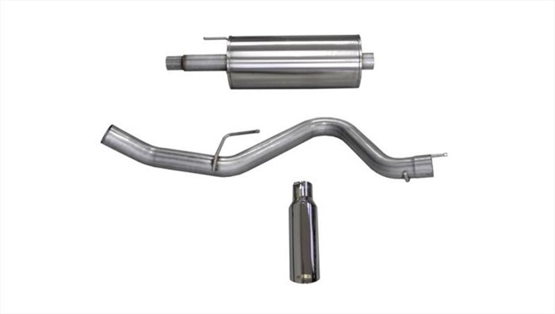 CORSA Performance Corsa 2015-2020 Ford F-150 5.0L V8 Cat-Back Single Side Exit w/ 4.0in Polished Tip
