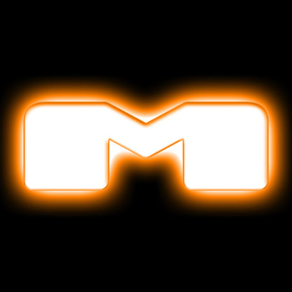 ORACLE Lighting Universal Illuminated LED Letter Badges - Matte Wht Surface Finish - M