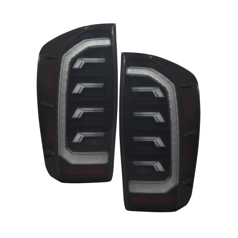 Form Lighting 2016-2023 Toyota Tacoma LED Tail Lights Smoked (Pair)
