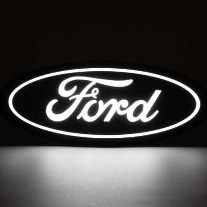 Putco 15-17 Ford F-150 Front Luminix Ford LED Emblem - Fits bar Style Grille