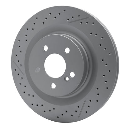 DFC 05-11 Mercedes-Benz SLK55 AMG Rear Drilled GeoSPEC Coated Rotor and Slotted