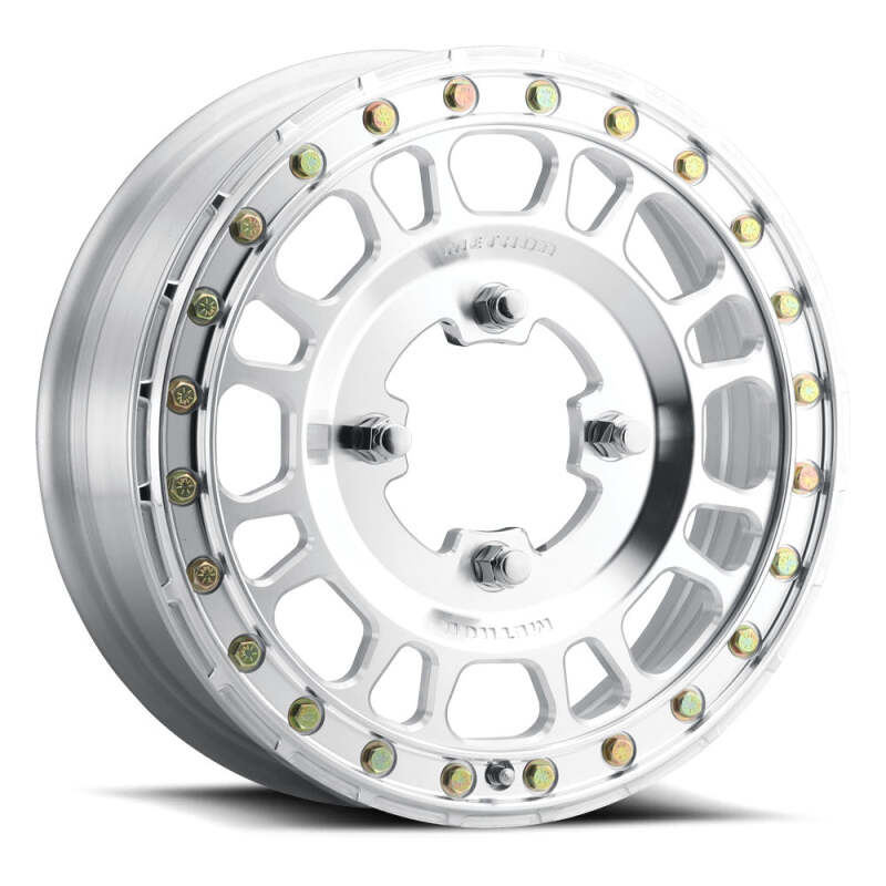 Method Wheels Method MR412 Beadlock 15x5.0 +43mm Offset 6x139.7 BP 78.30mm CB Machined - Raw Wheel w/ BH-H24155