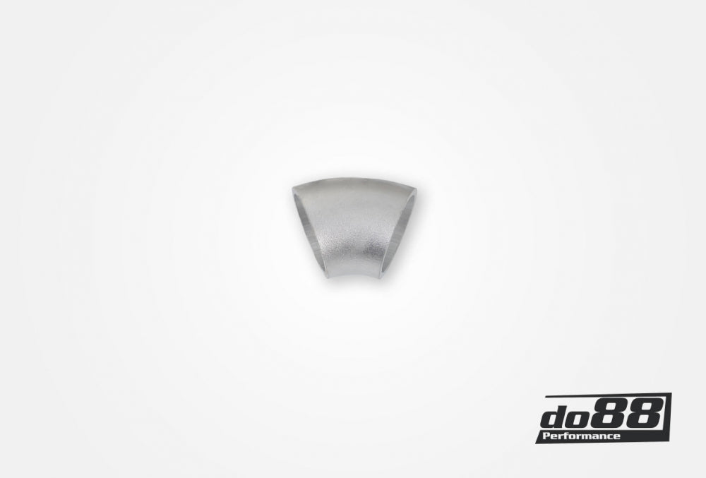 DO88 A3B45G25 Aluminum pipe 45° 25x3 mm, short radius