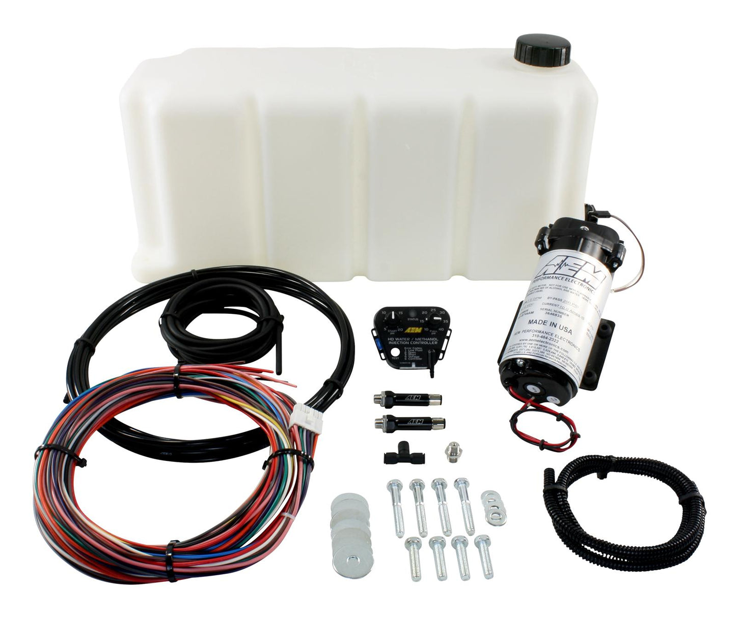 AEM Universal Water/Methanol Injection System V3 with 5 Gallon Tank