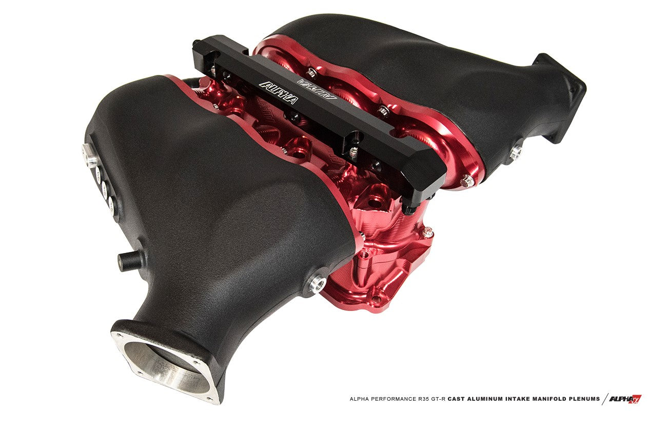 AMS Performance Nissan R35 GT-R ALPHA Performance Intake Manifold With Cast Aluminium Plenums