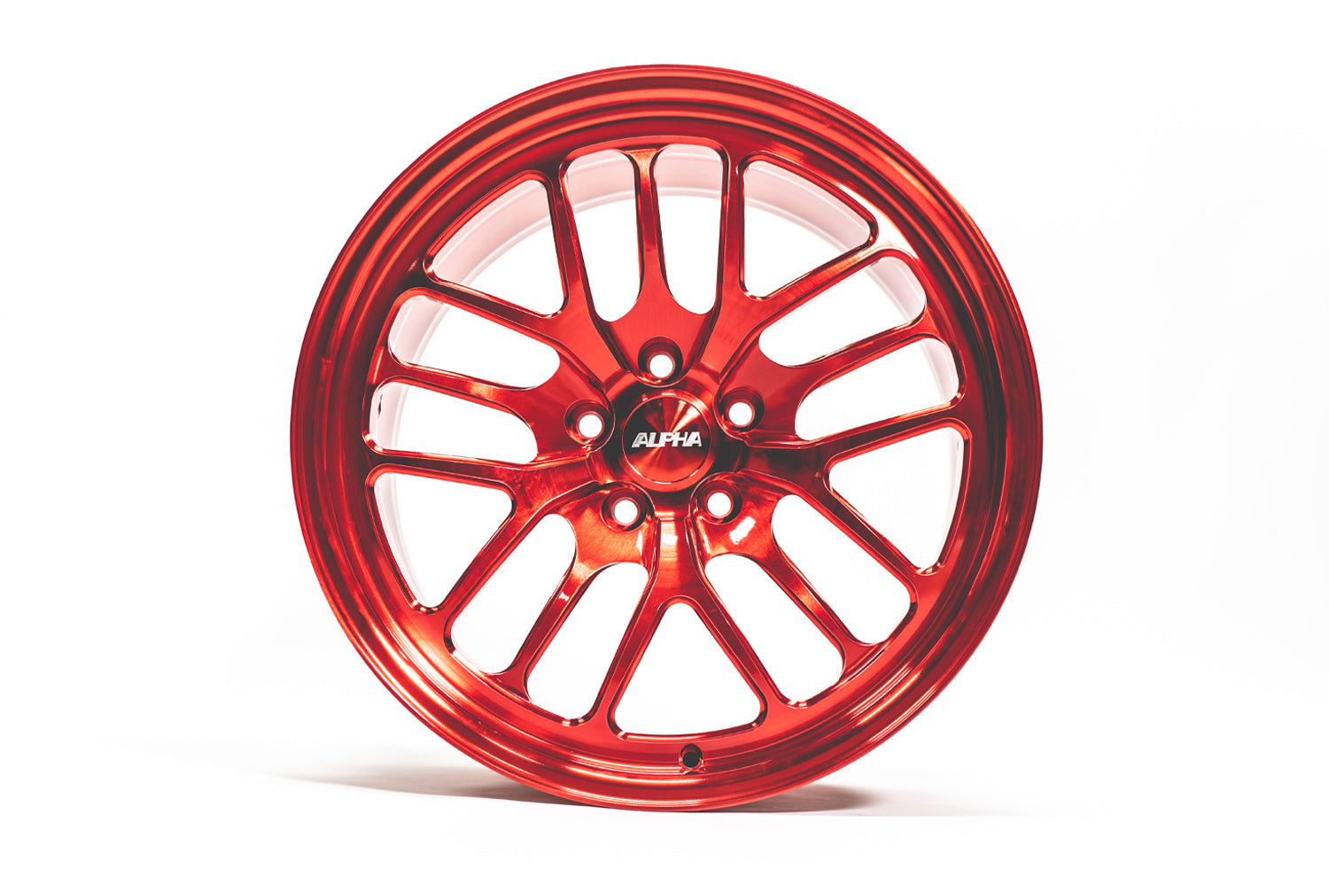 AMS ALP.07.11.0202-1 RACE X 18X10" 2-PIECE FRONT WHEELS W / MT ET STREET TIRES NISSAN R35 GT-R (PAIR)